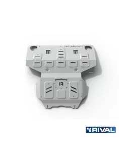 PLAQUE PROTECTION RIVAL 4MM MOTEUR+RADIA TOYOYA HILUX REVO (