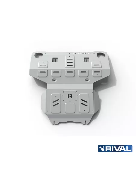 PLAQUE PROTECTION RIVAL 4MM MOTEUR+RADIA TOYOYA HILUX REVO (