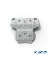 PLAQUE PROTECTION RIVAL 4MM MOTEUR+RADIA TOYOYA HILUX REVO (