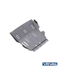 PLAQUE PROTECTION RIVAL 4mm MOTEUR+RADIA VW AMAROK 2