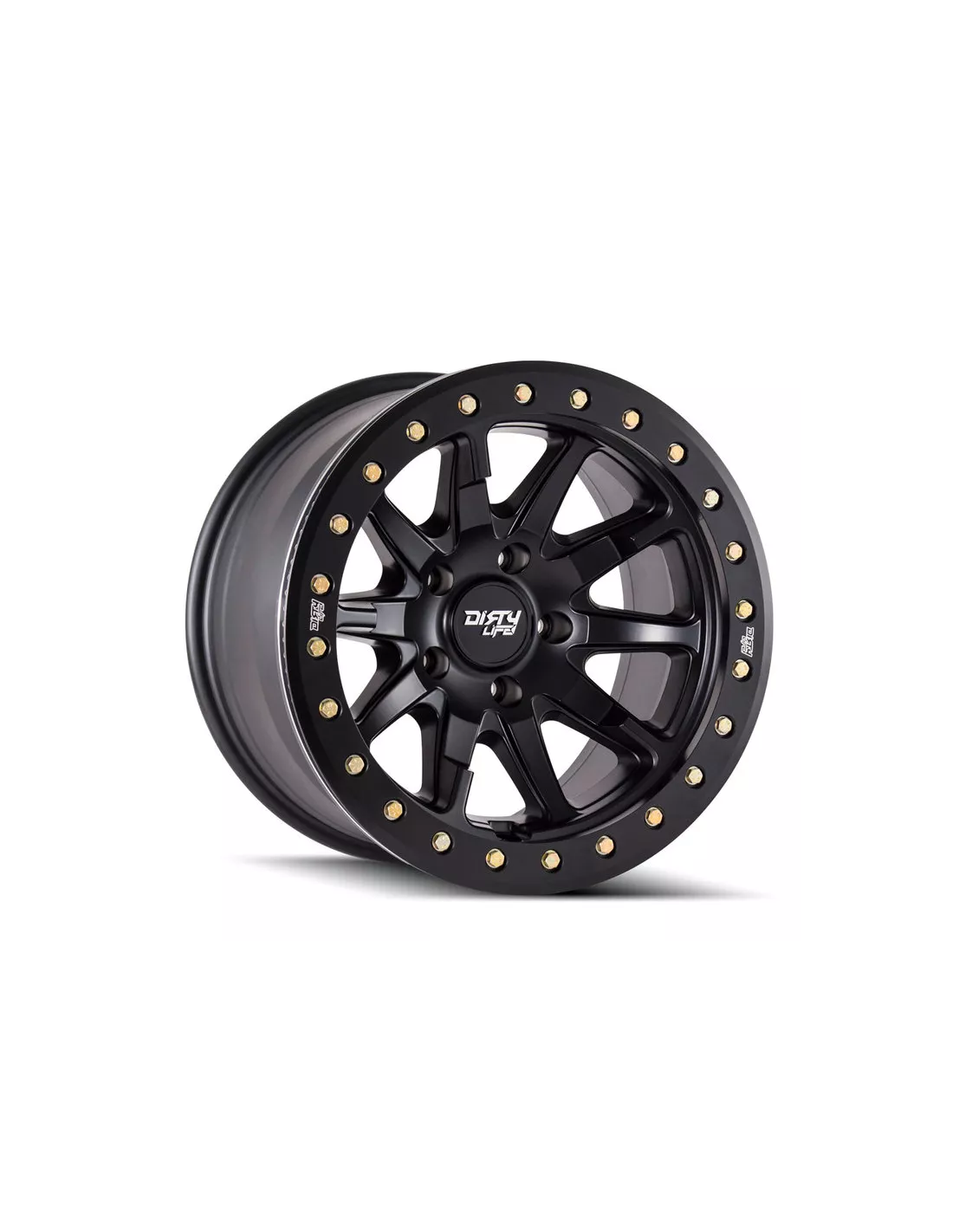 JANTE OC WHEELS 9304 DUAL TEK MATTE BLACK 9x17 5x127 ET-12 C