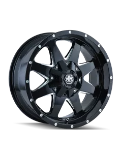 JANTE MAYHEM 8040 TANK BLACK 9x17 8x165.1/170 ET18 CB130.8
