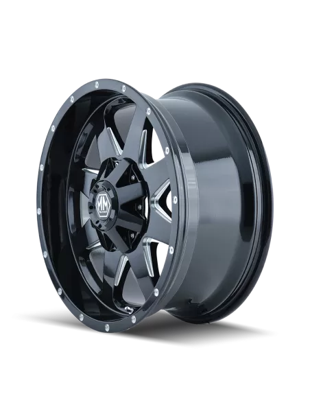 JANTE MAYHEM 8040 TANK BLACK 9x17 8x165.1/170 ET18 CB130.8