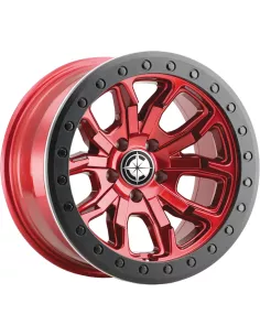 JANTE OC WHEELS 9303 DUAL TEK CANDY RED 9x17 5x127 ET-12 CB7
