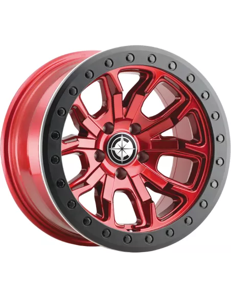 JANTE OC WHEELS 9303 DUAL TEK CANDY RED 9x17 5x127 ET-12 CB7