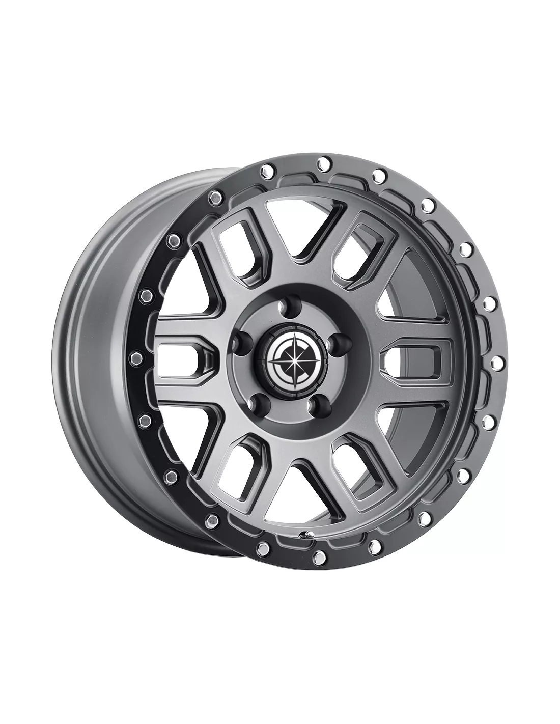 JANTE OC WHEELS 8304 DELTA MATTE GUNMETAL 9x17 5x127 ET0 CB7