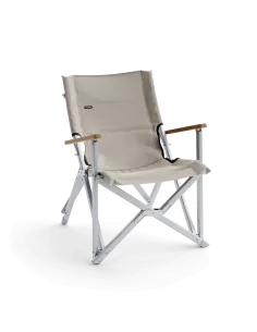 CHAISE DE CAMP PLIANTE DOMETIC - CENDRE