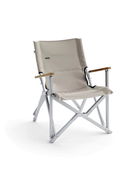 CHAISE DE CAMP PLIANTE DOMETIC - CENDRE
