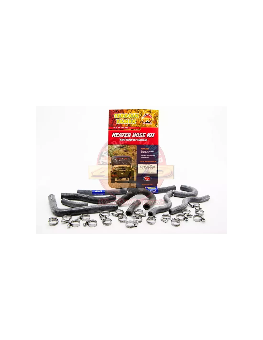 Kit Durites Chauffage Compatible Chauffage Arrière Terrain