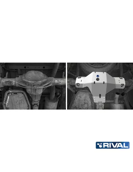 PLAQUE PROTECTON RIVAL DIFFERENTIEL VW AMAROK 2016-2019