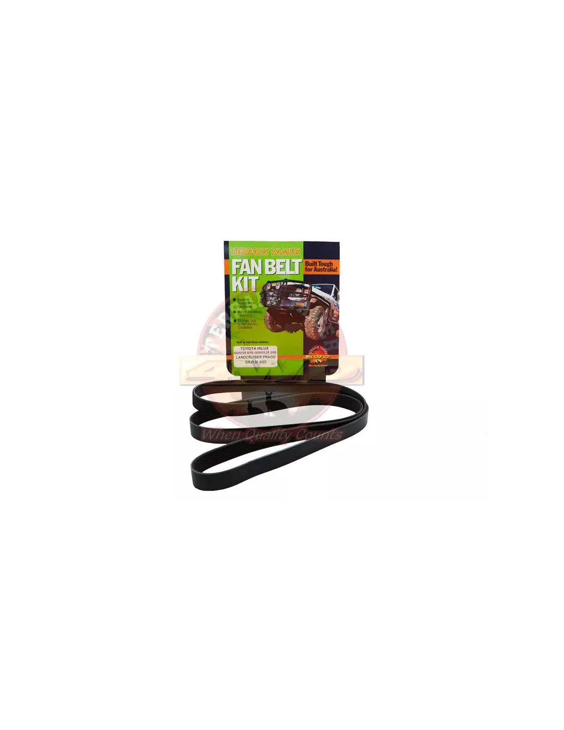 Kit Courroie de Ventilateur Terrain Tamer Toyota Fj Cruiser