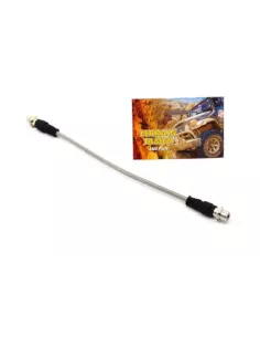 Durite de frein tressée arrière centrale n°1 plus 60 mm