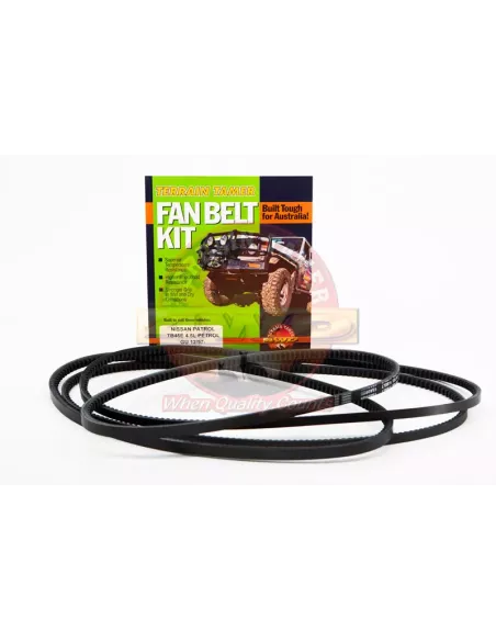 Kit courroies ventilateur, direction assistée & clim TB45E