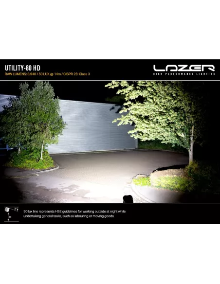 PHARE LED LAZER UTILITY-80 HD