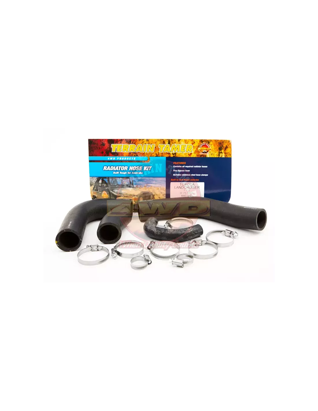 Kit durites de radiateur 3F Terrain Tamer Toyota Land