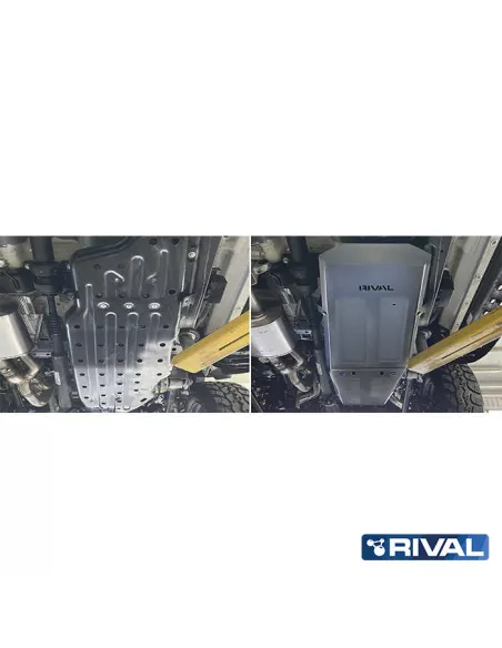PLAQUE DE PROTECTION 4mm RIVAL RESERVOIR FORD RANGER RAPTOR