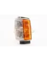 Ensemble lampe avant gauche coin avec contour chrome