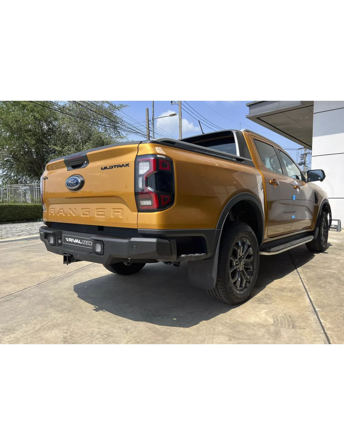 BUMPER REAR RIVAL FORD RANGER 2022+ (USAGE COMPETITION)