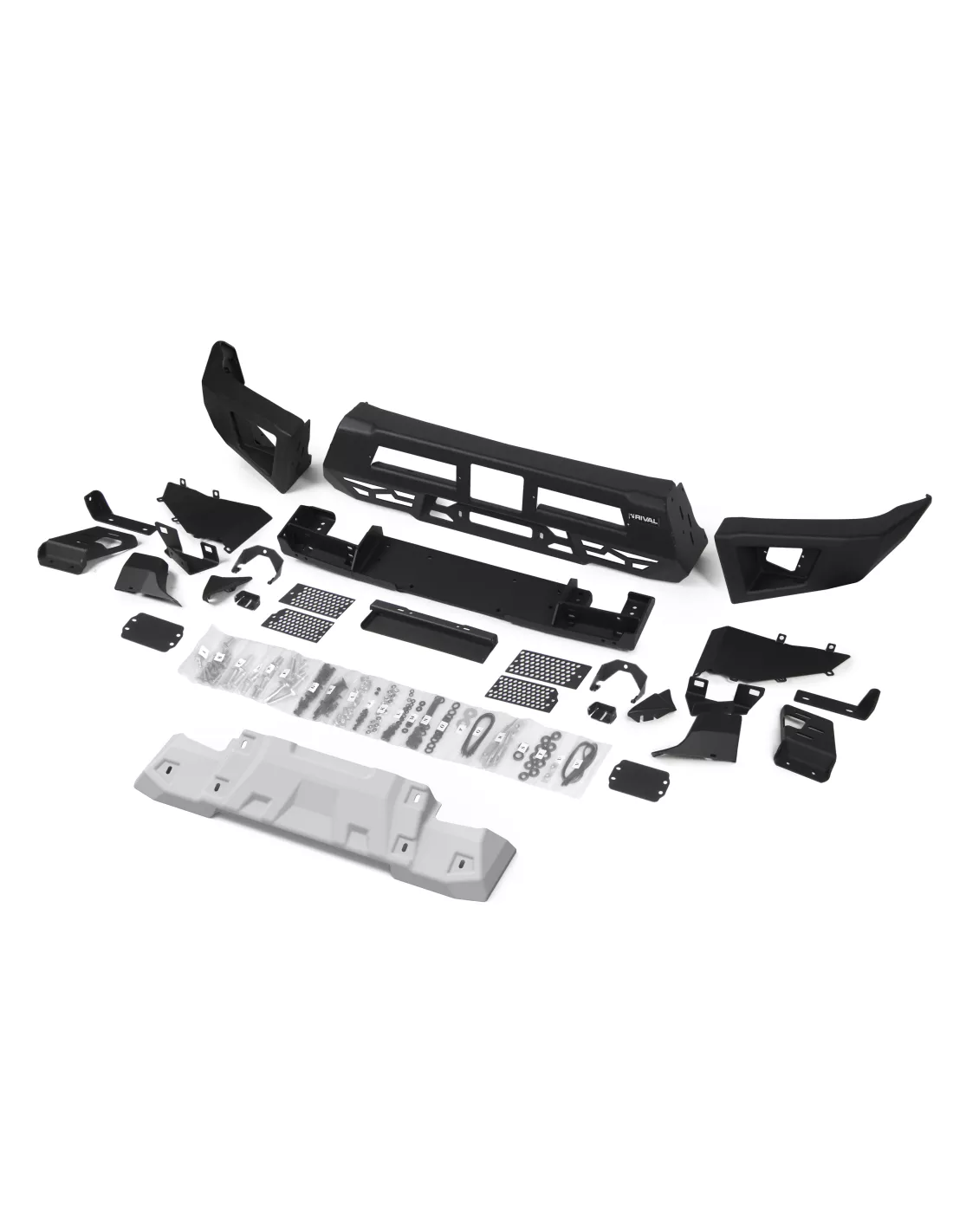BUMPER FRONT RIVAL FORD RANGER 2022+ (USAGE COMPETITION)