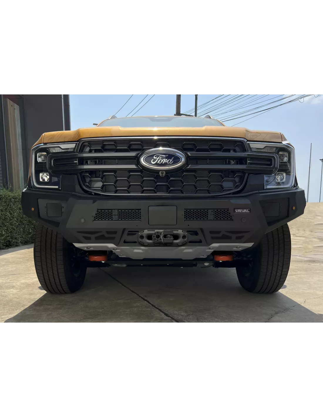 BUMPER FRONT RIVAL FORD RANGER 2022+ (USAGE COMPETITION)