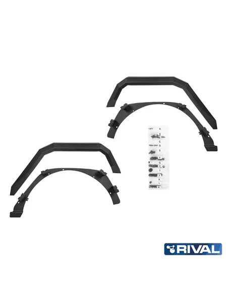 AILE ALUMINIUM ARRIERE RIVAL JEEP JL