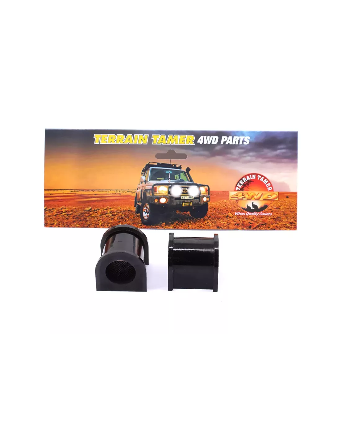 Silentbloc de fixation barre stabilisatrice avant 26mm 4WD