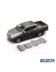 BLINDAGE RIVAL MITSUBISHI L200/ FIAT FULLBACK 2016+ - KIT 4