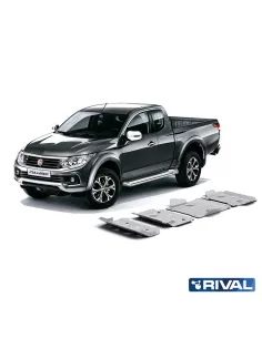 BLINDAGE RIVAL MITSUBISHI L200/ FIAT FULLBACK 2016+ - KIT 4 2