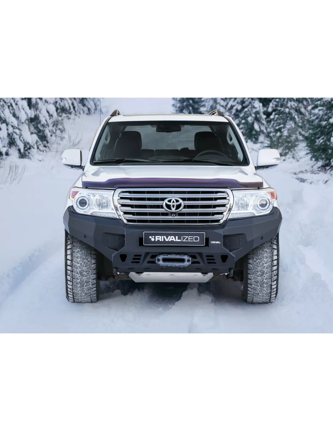 BUMPER FRONT RIVAL TOYOTA LC200 2006-2015 (USAGE COMPETITION