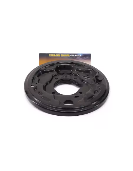 Plaque de support arrière gauche compatible frein à tambour