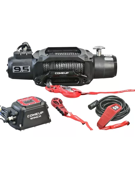 TREUIL COMEUP SOLO 9.5 RS (4309 KG) 12V - Corde synthétique