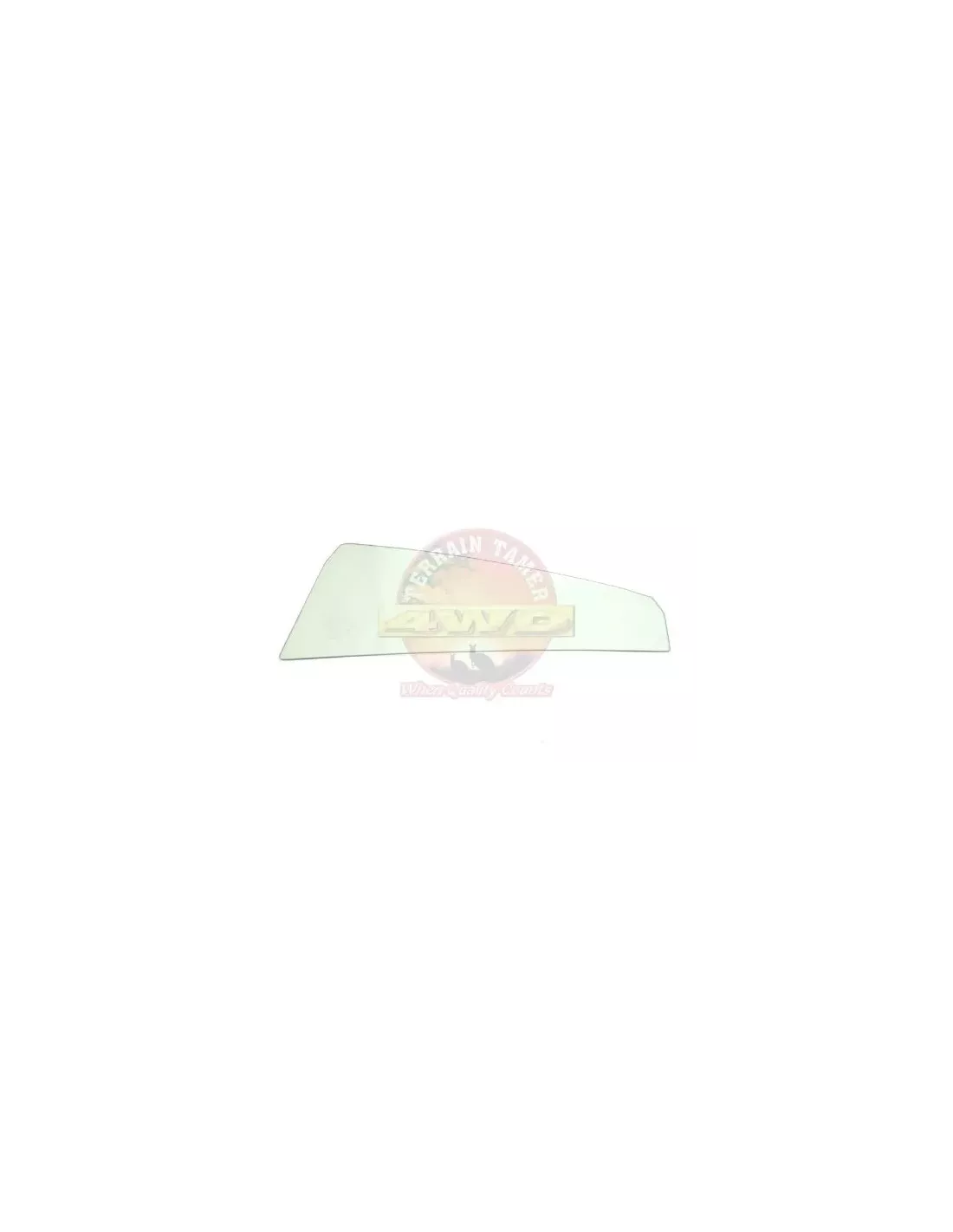 Vitre arrière latérale 1/4 porte arrière sans pack VX &