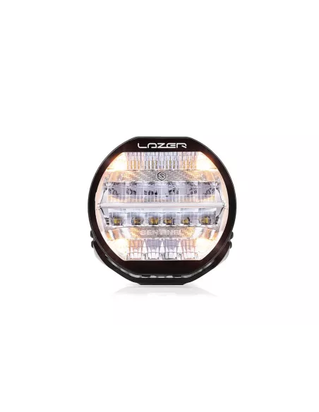 PHARE LED LAZER SENTINEL 9" / CHROME - Avec feux de position