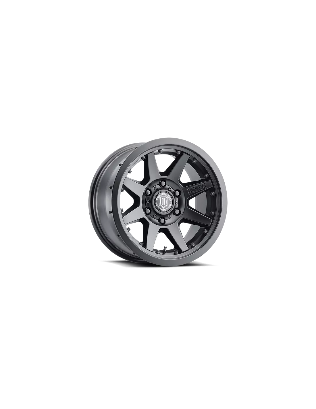 JANTE ICON ALLOYS REBOUND PRO SATIN BLACK 8.5 X 17 6x139.7 E