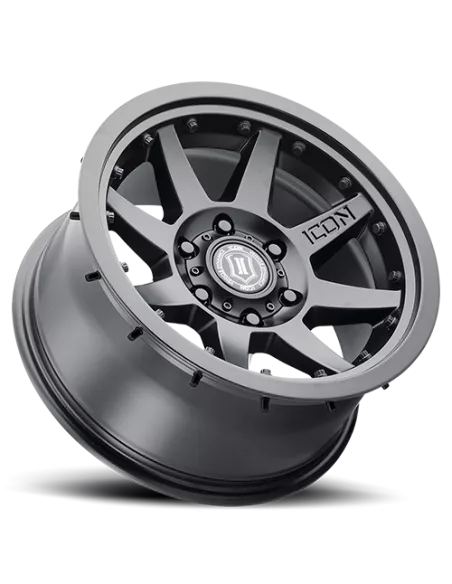JANTE ICON ALLOYS REBOUND PRO SATIN BLACK 8.5 X 17 6x139.7 E