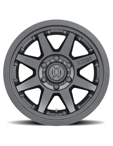 JANTE ICON ALLOYS REBOUND PRO SATIN BLACK 8.5 X 17 6x139.7 E