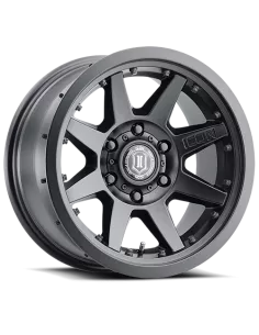 JANTE ICON ALLOYS REBOUND PRO SATIN BLACK 8.5 X 17 5x127 ET-