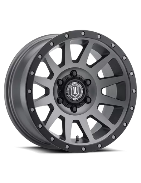 JANTE ICON ALLOYS COMPRESSION TITANIUM 8.5 X 17 6x139.7 ET6