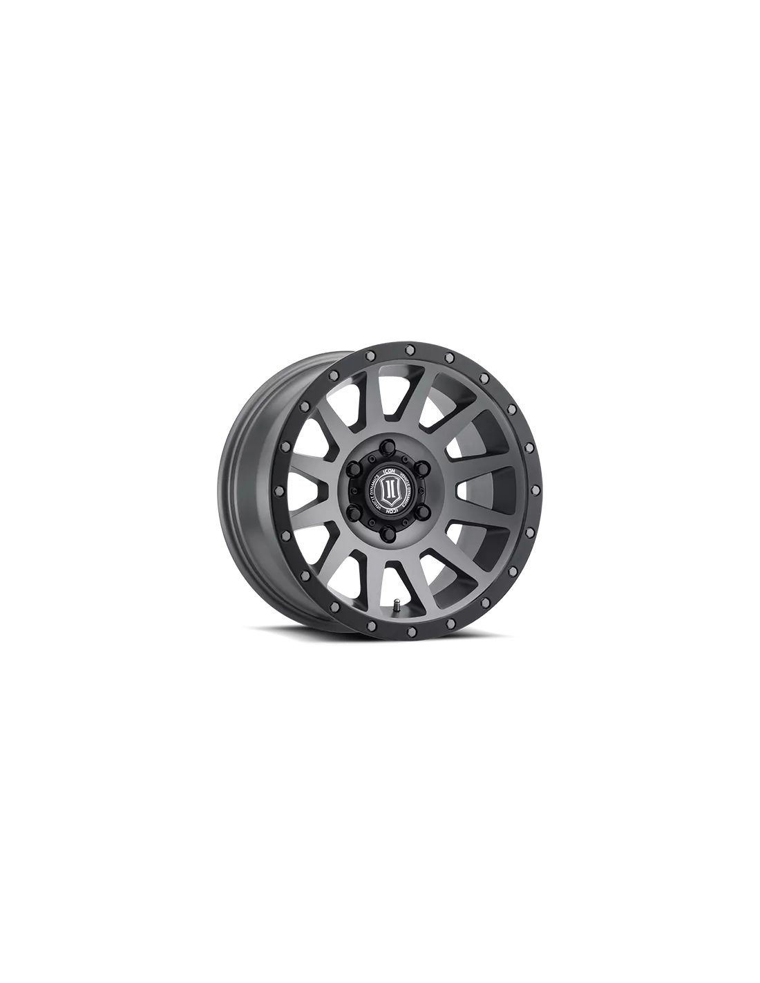 JANTE ICON ALLOYS COMPRESSION TITANIUM 8.5 X 17 6x139.7 ET6
