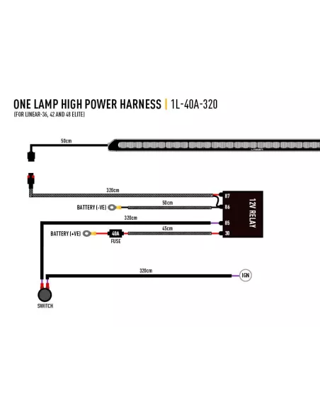 PHARE LED LAZER LINEAR 42 ELITE