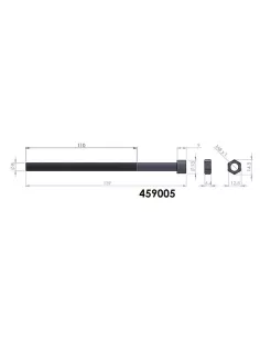 ETOQUIAU LAMES PEDDERS M8x150