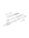 Arbre principal R150F/R151F transmission Terrain Tamer