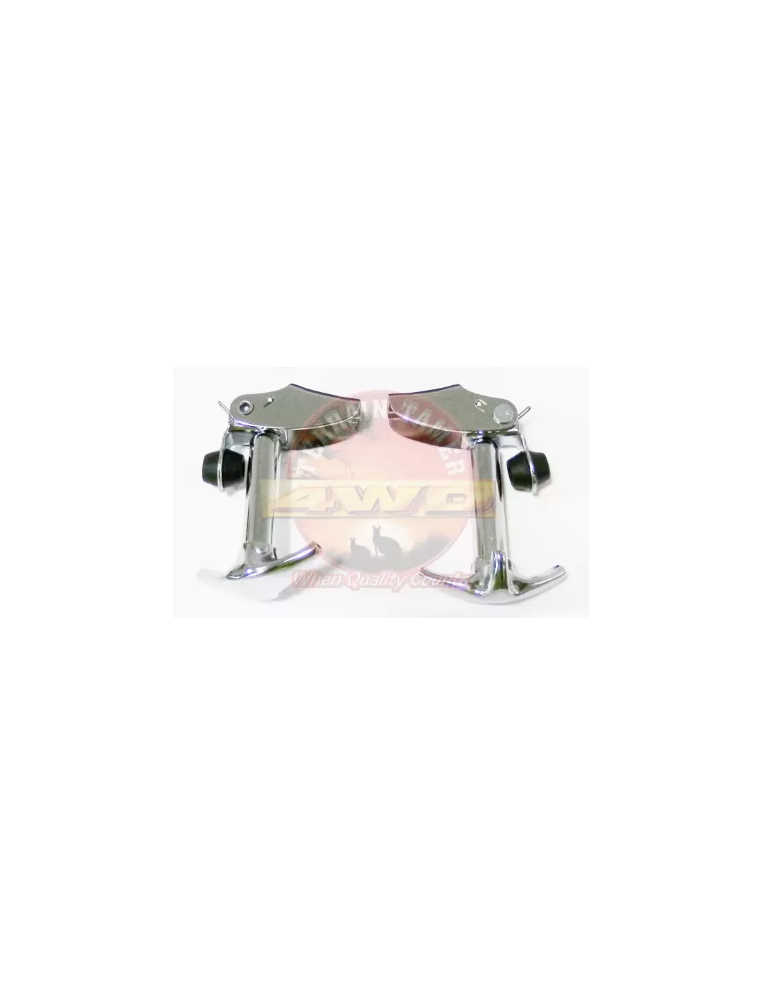 Kit de verrou de capot paire chrome Terrain Tamer Toyota