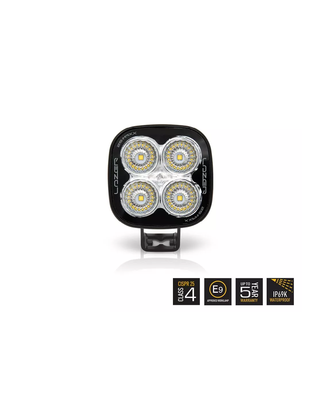 PHARE LED LAZER UTILITY 25 MAXX NOIR