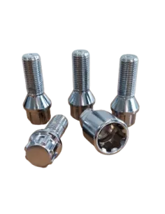 ANTIVOL JEU DE 4 - DACIA DUSTER - 12 X 1.50 - CHROME