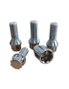 ANTIVOL JEU DE 4 - DACIA DUSTER - 12 X 1.50 - CHROME