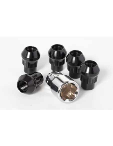 ANTIVOL JEU DE 5 - 12 X 1.25 - BLACK