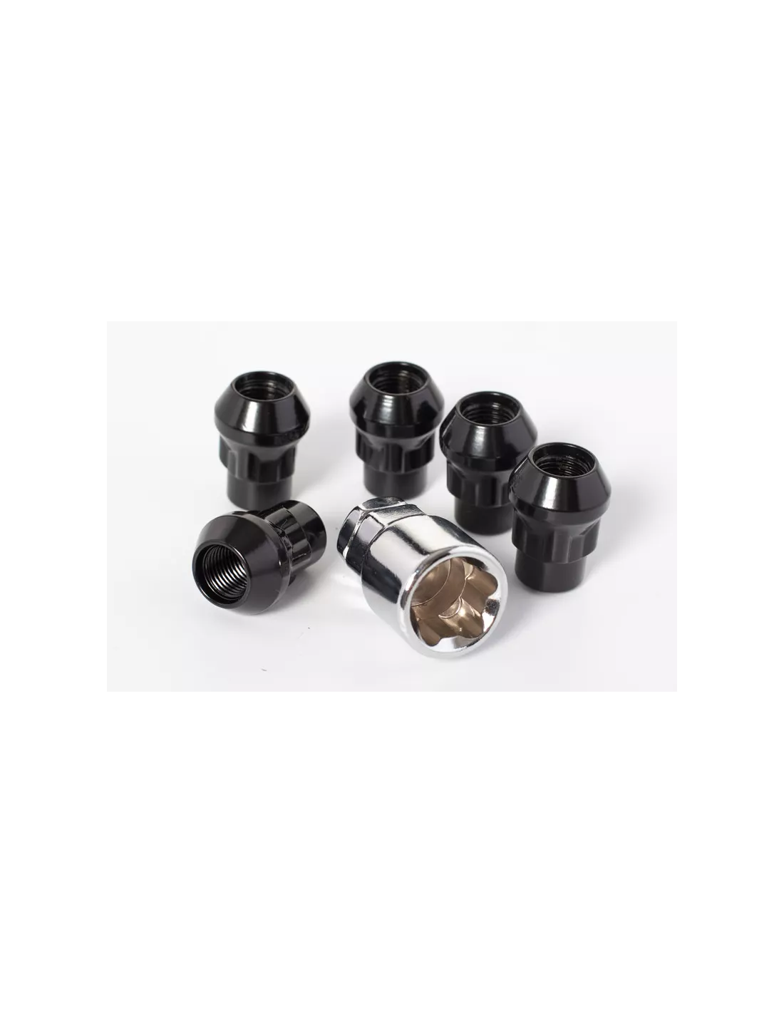 ANTIVOL JEU DE 5 - 12 X 1.25 - BLACK