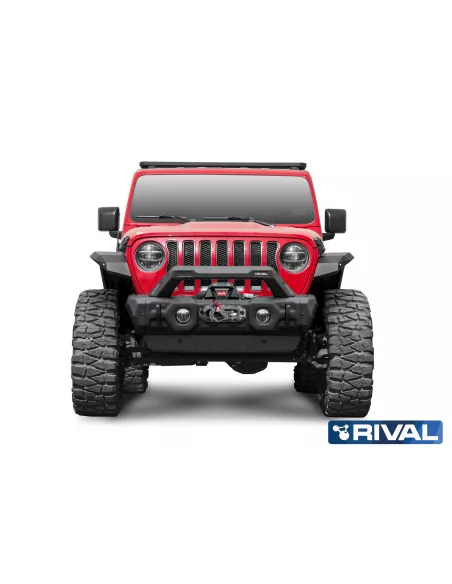 SUPPORT TREUIL PC RIVAL ACIER JEEP WRANGLER
