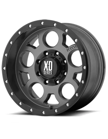JANTE KMC XD126 MATTE GRAY 9X17 6x139.7 ET-12 CB106.25